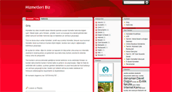 Desktop Screenshot of hizmetleri.biz